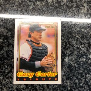 Gary Carter O Pee Chee 1992 Tribute Series #402 baseball card !!!